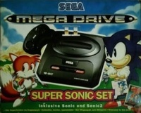 Sega Mega Drive II - Super Sonic Set Box Art