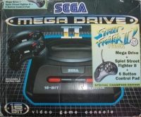 Sega Mega Drive II - Street Fighter II Pack Box Art
