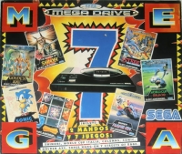 Sega Mega Drive - Mega 7 Box Art