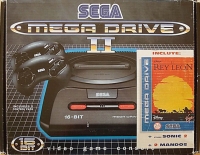 Sega Mega Drive II - El Rey Leon Box Art