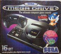 Sega Mega Drive - Sonic the Hedgehog / Streets of Rage [UK] Box Art