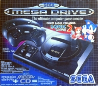 Sega Mega Drive - Sonic the Hedgehog 2 Box Art