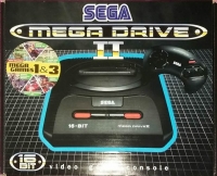 Sega Mega Drive II - Mega Games 1 & 3 Box Art