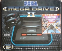Sega Mega Drive II - Special Limited Edition Pack (Mega Games 3 / Ecco / European Club Soccer) Box Art