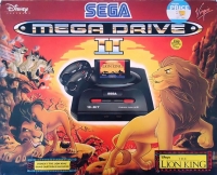 Sega Mega Drive II - The Lion King Box Art