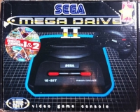 Sega Mega Drive II - Mega Games 1 & 2 Box Art