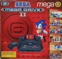 Sega Mega Drive II - Mega 6 (Important Notice) Box Art