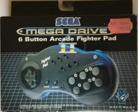 Asciiware Sega 6 Button Arcade Fighter Pad II Box Art