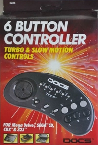 Doc's 6 Button controller Box Art