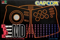 Capcom Power Stick Fighter MD Box Art