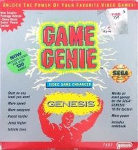 Galoob Game Genie (New Smaller Package) Box Art