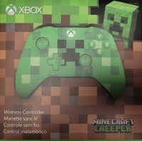 Microsoft Wireless Controller 1708 - Minecraft (Creeper) Box Art