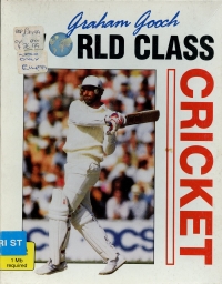 Graham Gooch World Class Cricket Box Art