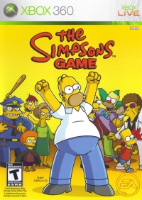 Simpsons Game, The [CA] Box Art