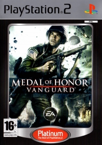 Medal of Honor: Vanguard - Platinum Box Art