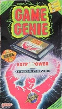 Galoob Game Genie (Extra Power) Box Art