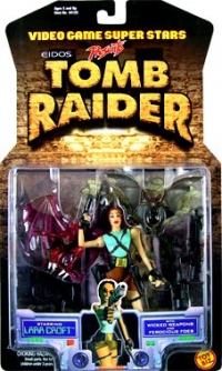Video Game Super Stars Presents Tomb Raider - Lara Croft Box Art