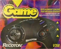 Recoton Game Replacement Control Pad Box Art