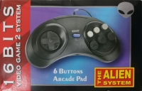 Alien System 6 Buttons Arcade Pad, The Box Art