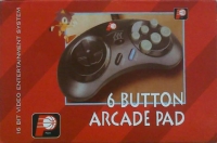 Players 6 Button Arcade Pad Box Art
