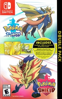 Pokémon Sword & Pokémon Shield Double Pack (SteelBook) Box Art