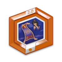 Aladdin's Magic Carpet - Disney Infinity 2.0 Power Disc [NA] Box Art