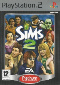 Sims 2, De - Platinum [NL] Box Art