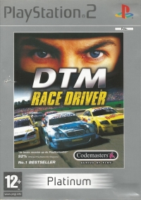 DTM Race Driver - Platinum [NL] Box Art