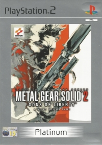 Metal Gear Solid 2: Sons of Liberty - Platinum [NL] Box Art