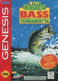TNN Outdoors Bass Tournament '96 (cardboard box / small cart) Box Art