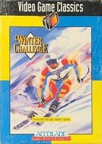 Winter Challenge - Video Game Classics (yellow text label) Box Art