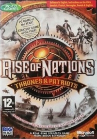 Rise of Nations: Thrones & Patriots [DK][FI][NO][SE] Box Art