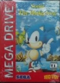 Sonic the Hedgehog (red cover) Box Art