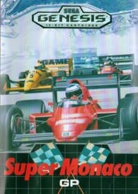 Super Monaco GP [CA] Box Art