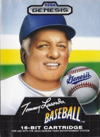 Tommy Lasorda Baseball [CA] Box Art