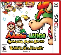 Mario & Luigi: Bowser's Inside Story + Bowser Jr.'s Journey (red case) Box Art