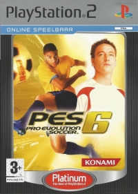Pro Evolution Soccer 6 - Platinum [NL] Box Art