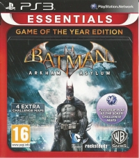 Batman: Arkham Asylum - Game of the Year Edition - Essentials Box Art