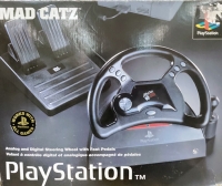 Mad Catz Analog and Digital Steering Wheel With Foot Pedals Box Art