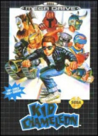 Kid Chameleon [UK] Box Art