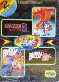 Sonic the Hedgehog 2 / Bubsy Box Art