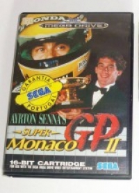 Ayrton Senna's Super Monaco GP II [PT] Box Art
