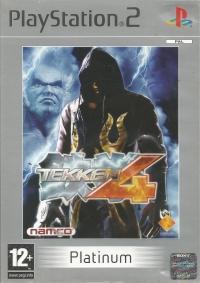 Tekken 4 - Platinum [NL][DE][IT][FR] Box Art