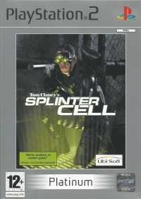 Tom Clancy's Splinter Cell - Platinum [NL] Box Art