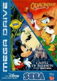 Quackshot Starring Donald Duck / Castle of Illusion Starring Mickey Mouse [PT] Box Art