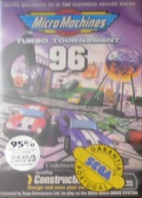 Micro Machines: Turbo Tournament 96 (Sega Power) [PT] Box Art