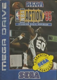 NBA Action '95 Starring David Robinson [PT] Box Art