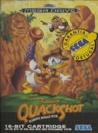 Quackshot Starring Donald Duck [PT] Box Art