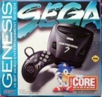 Sega Genesis - The Core System (Genesis 3 / AC Adapter Made in China) Box Art