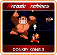 Arcade Archives: Donkey Kong 3 Box Art